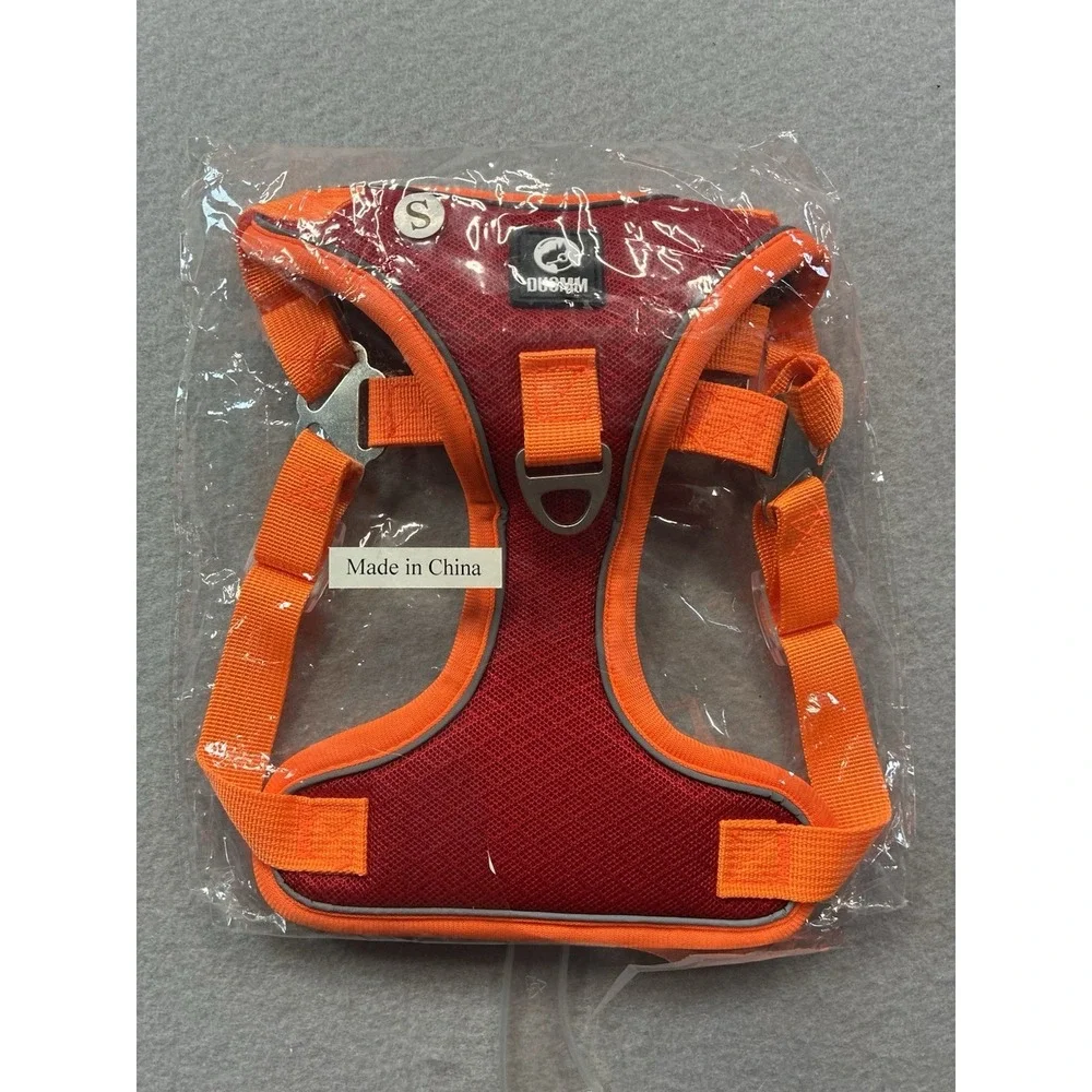 Dog Puppy Harness & Leash Set Mesh Vest Adjustable Reflective Comfortable Small‎